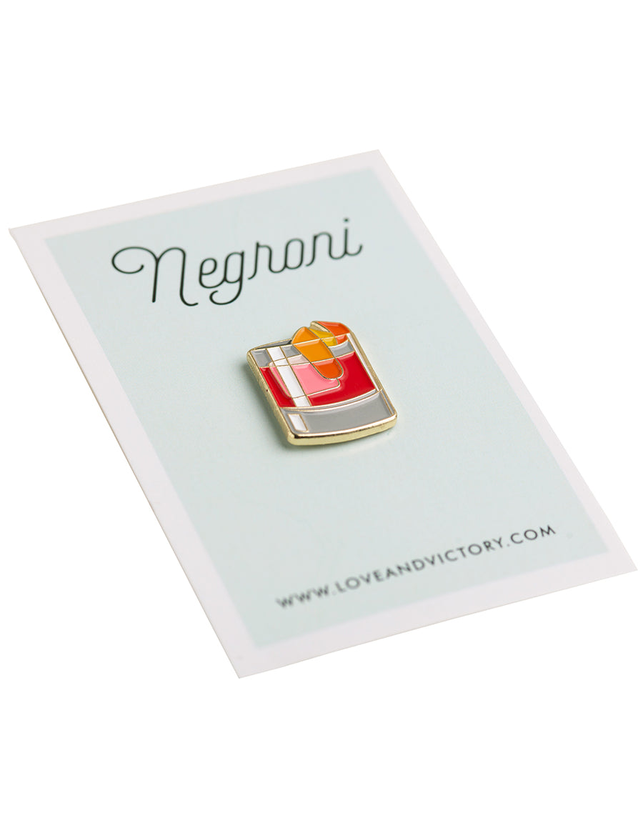 Negroni Pins from Love & Victory